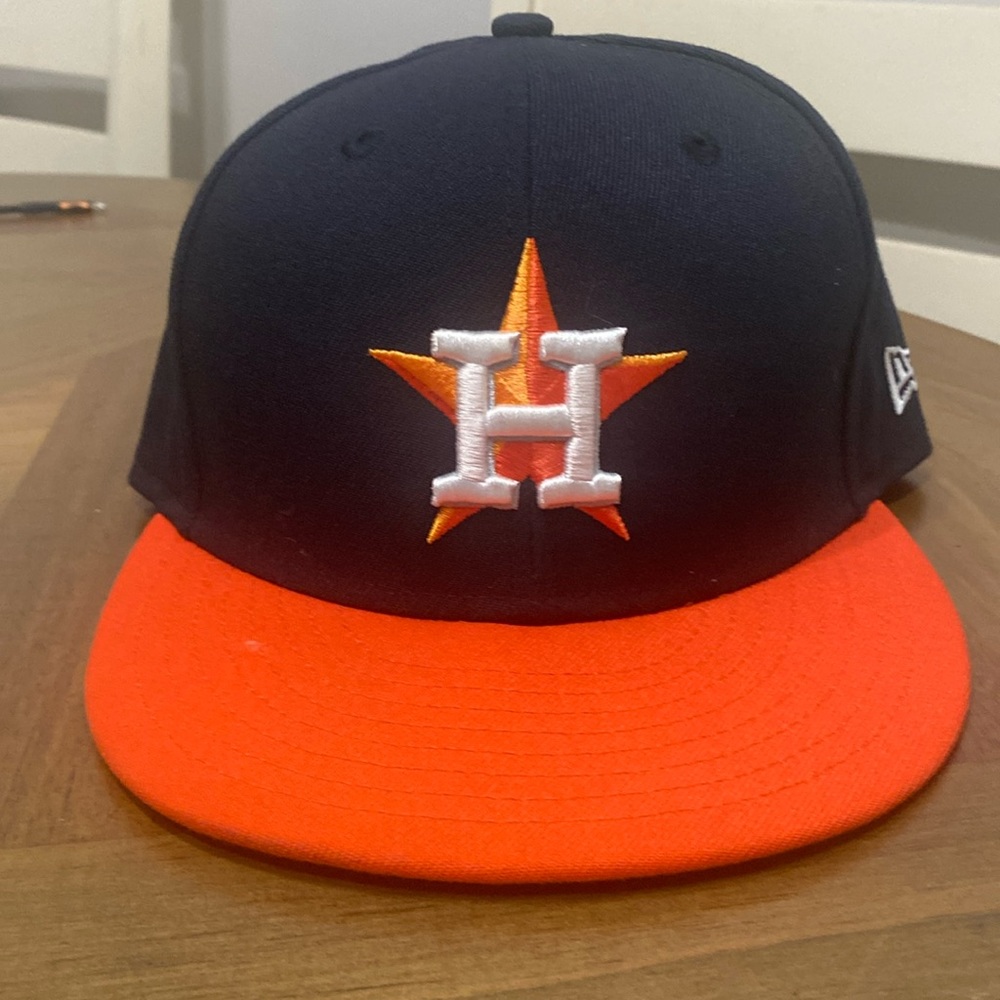 Houston Astros Road Fitted Hat